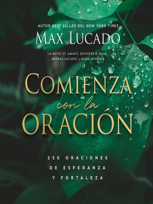 Title details for Comienza con la oración by Max Lucado - Available